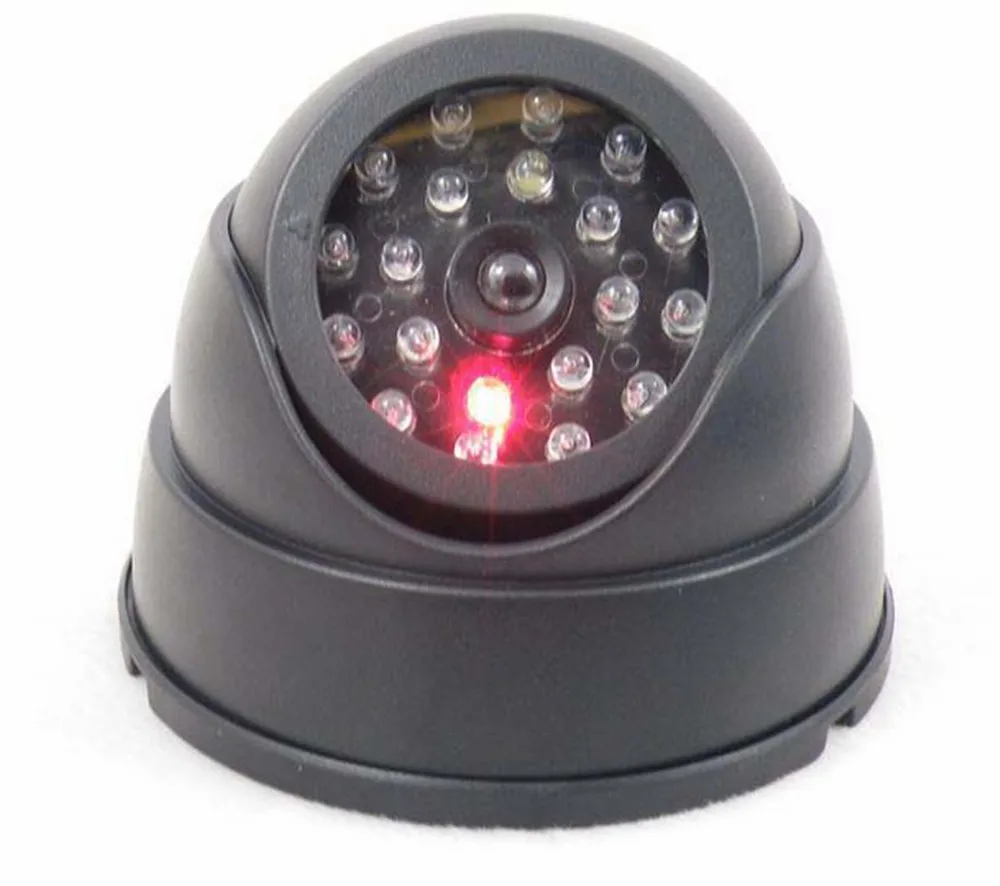 Купольная камера видеонаблюдения поддельная купольная безопасности мигающий