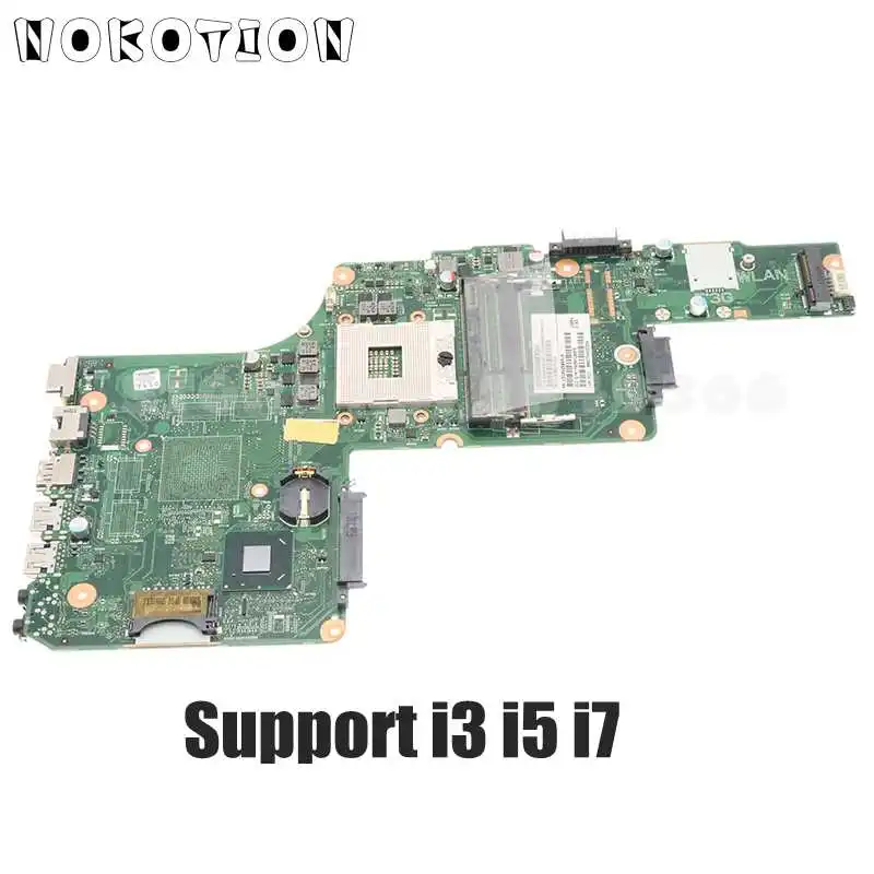 

Материнская плата NOKOTION для TOSHIBA Satellite S855 L855 V000275350 V000275210 1310A25099101, материнская плата с поддержкой i3 i5 i7
