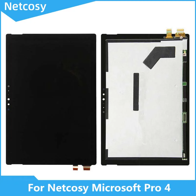 ЖК дисплей с сенсорным экраном и дигитайзером для Netcosy Microsoft Surface Pro 4 (1724) запасные