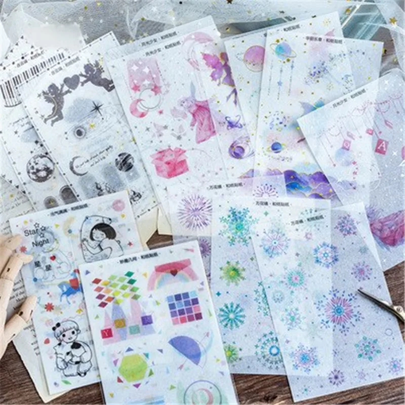 Многоцветная наклейка с героями мультфильмов 3 шт./компл. детские игрушки подарок