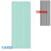 yjmbb 2021 new striped background 2 metal cutting mould scrapbook album paper diy card craft embossing die cutting