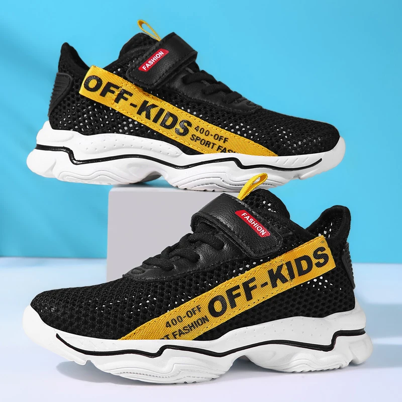 

JG 2020 kids shoes boys girls sneakers Non-slip students Mesh Casual lightweight Sport Running Breathable SummerChaussure Enfant