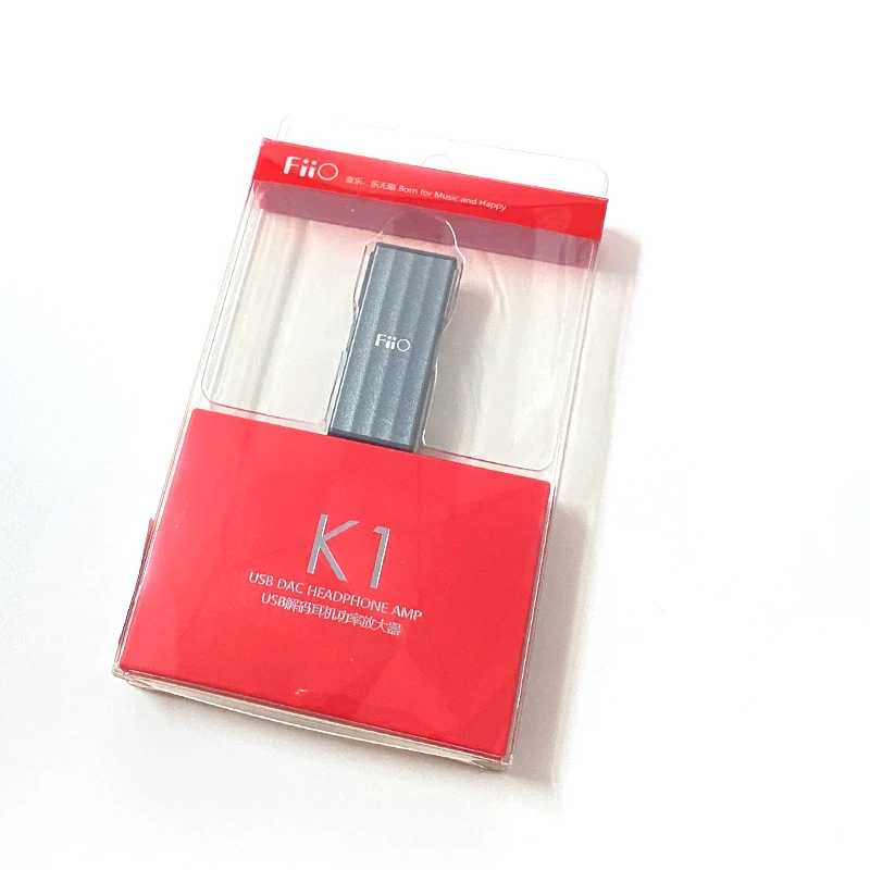 Портативный USB DAC усилитель для наушников Fiio K1 не требует зарядки выход 3 5 мм