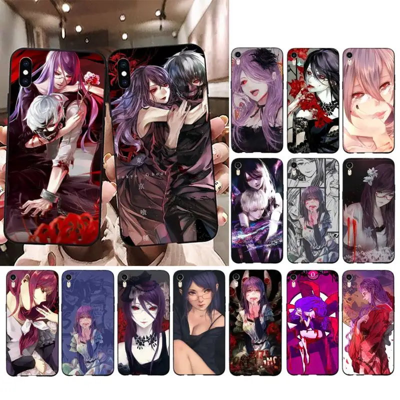 

Rize Kamishiro Tokyo Ghoul Phone Case for iPhone 13 11 12 pro XS MAX 8 7 6 6S Plus X 5S SE 2020 XR cover