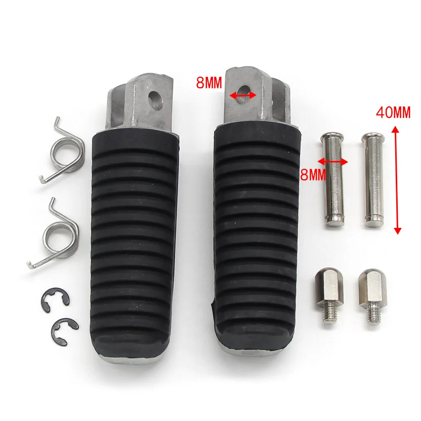 

Передние Подножки для Yamaha BT1100 Bulldog FJR1300 FJR 1300 FJR1300A FJR1300AS FJR1300ES FZ6-N FA6N FZ6-S FZ6S, 1 комплект