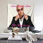 Гобелен Pitbulls Mr Worldwide 24nНастенное покрывало в стиле хип-хоп для гостиной