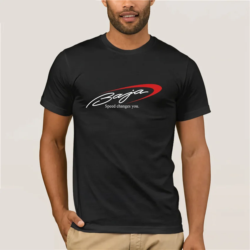 

Baja Boats Logo T Shirt Casual Short Sleeve Cotton O-Neck Tops Tee T-Shirts Loose Comfortable Clothes Gift