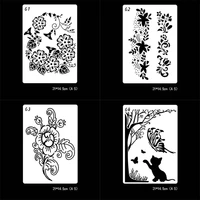 fantasy silhouette stencils diy walls layering painting template decoration scrapbooking diary stamp coloring embossing reusable