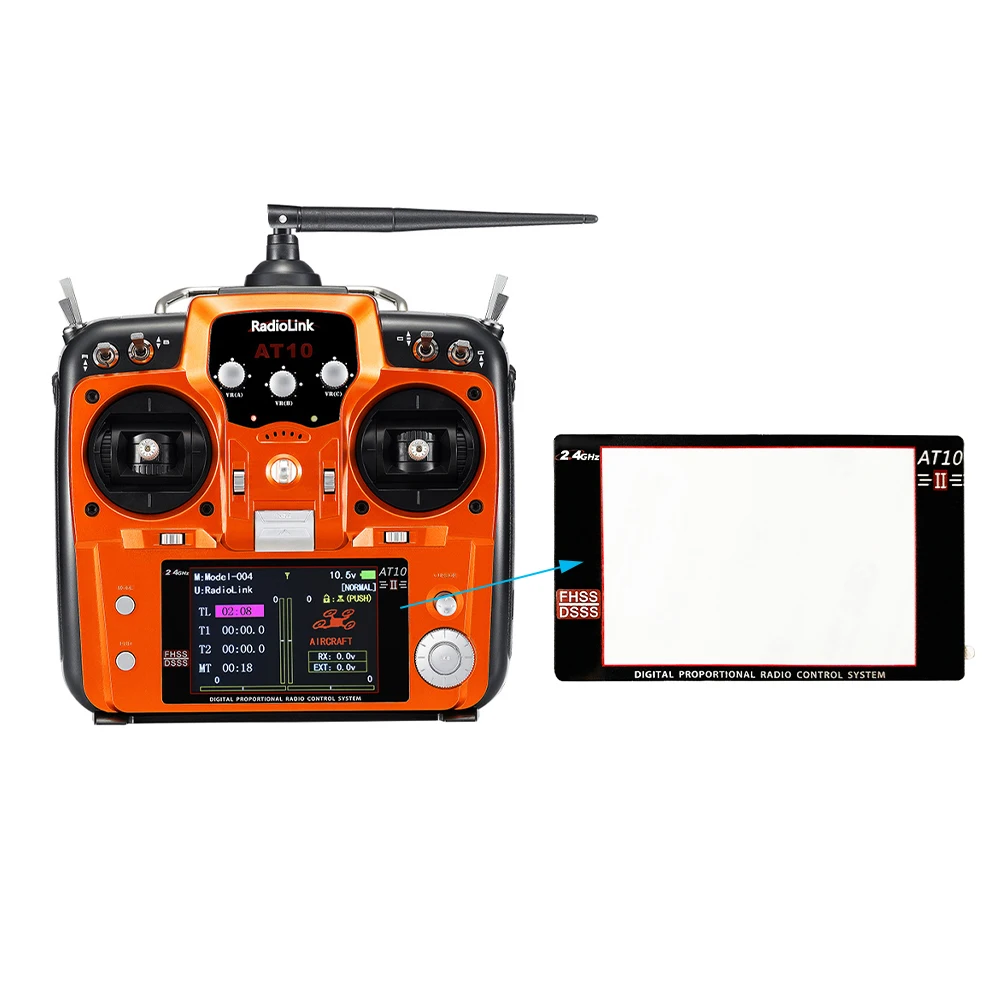 Защитное стекло для радиопередатчика RadioLink AT10/AT10 II