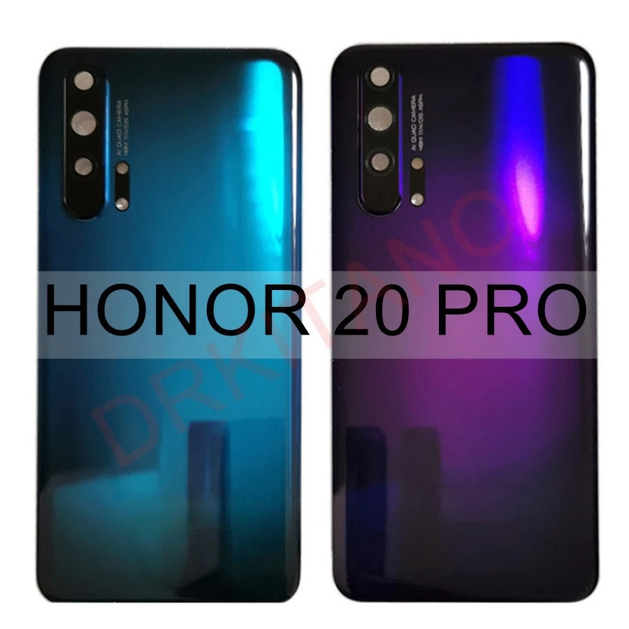 Задняя крышка батарейного отсека V20 для Huawei Honor 20/20 Pro/View 20 стеклянная панель