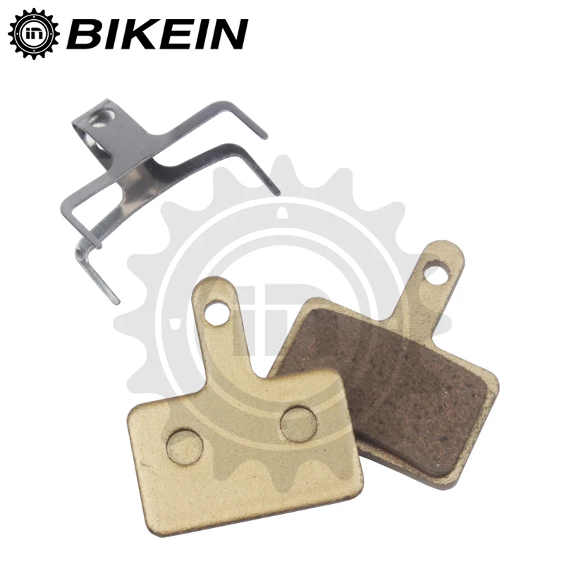 BIKEIN 4 пары велосипедных металлических дисковых тормозных колодок для Shimano M375 M395