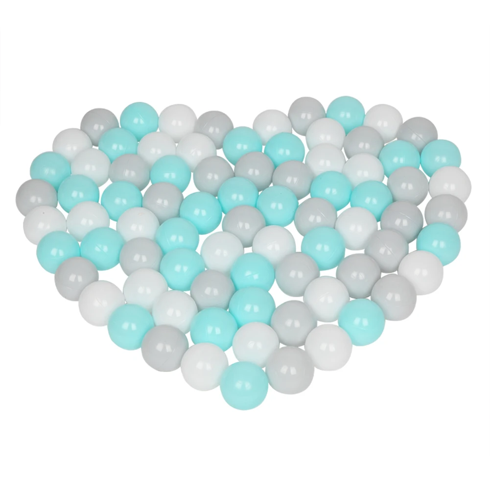 

200pcs 5.5cm Eco-Friendly Colorful Ball Pit Soft Plastic Ocean Ball Water Pool Ocean Wave Ball Outdoor Toys For Children Kids