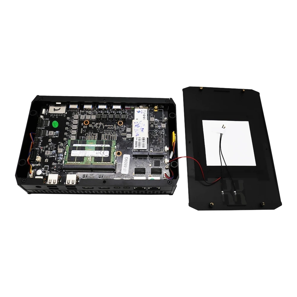 Игровой мини-ПК Intel Core i7 8705G i5 8305G Windows 10 Pro Key Radeon RX Vega M GH Graphics NUC 2 * HDMI2.0 Mini DP AX WIFI |
