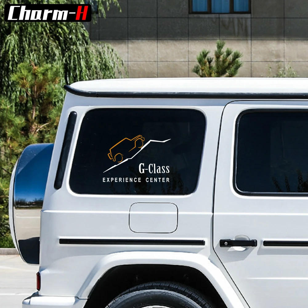 1X Светоотражающие виниловые боковые стекла фотообои для Mercedes Benz G63 G центр опыта