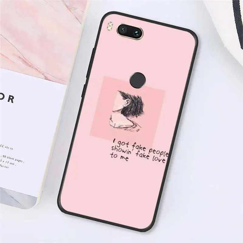 

Flower Summer Pink aesthetics Phone Case For Xiaomi Redmi note 7 8 9 t max3 s 10 pro lite Luxury brand shell funda coque