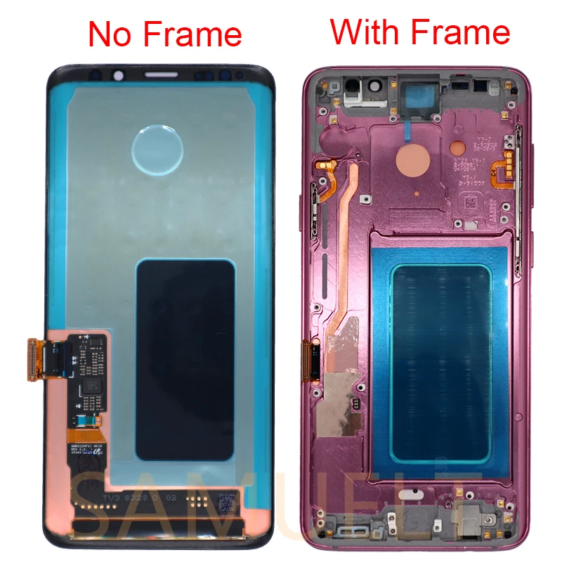 

Red Shadows S9 Screen For Samsung Galaxy S9 Plus LCD With Frame Galaxy S9 SM-G960F G965A Touch Screen Panel Digitizer Assembly