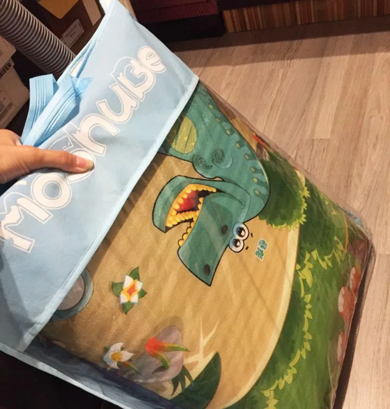 Детский коврик-головоломка для ползания, игровой коврик с голубым океаном, EVA пена, детская Подарочная игрушка, Детский ковер для игр на открытом воздухе, мягкий пол, коврик для спортзала