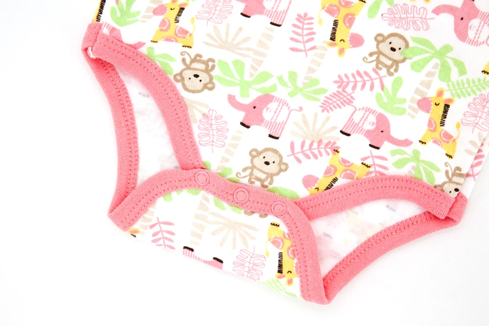 Kavkas/3 шт./компл. Комплекты одежды для новорожденных девочек Хлопковый Летний