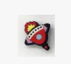 10 шт./лот ракета Suns Вселенная планеты Серия ПВХ ремесла плоские застежки мягкая