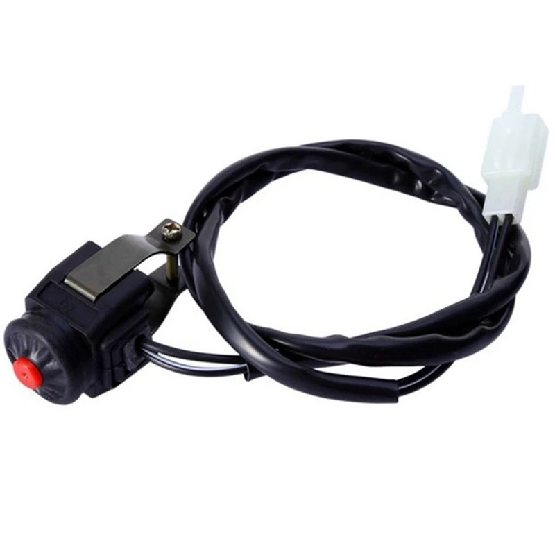 

Универсальный Мотоцикл ATV убить выключатель коммутатор для мотоцикла руль мотоцикла убить выключатель с роговыми пуговицами 22 мм 7/8In