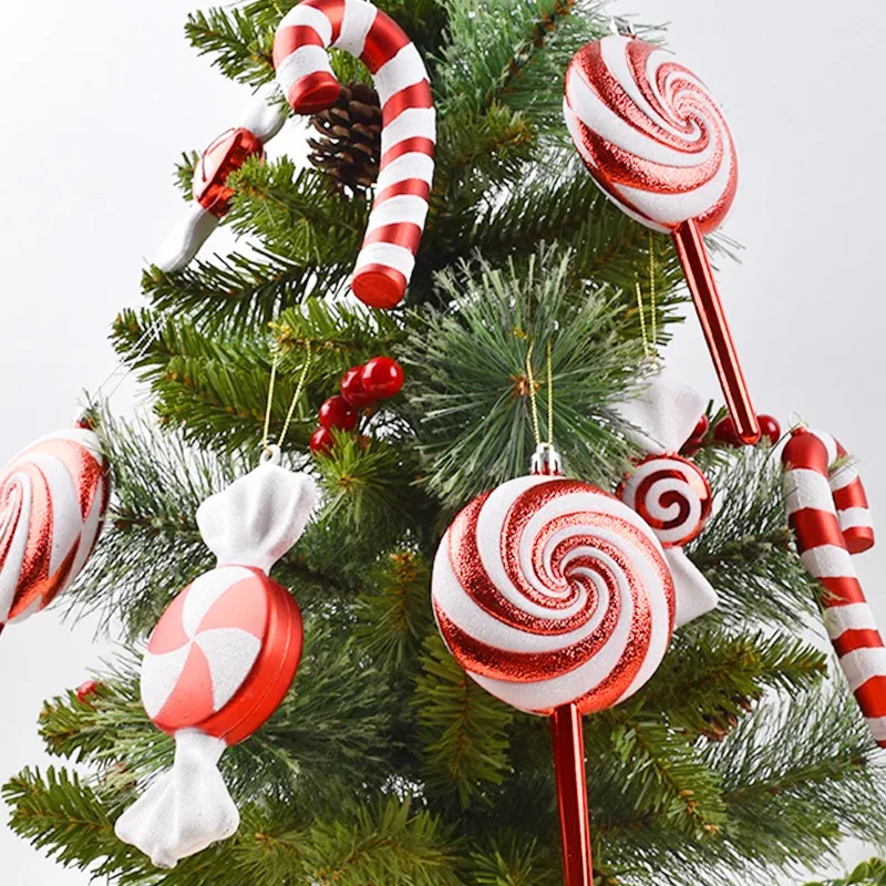 Большой яркий и белый леденец маленькая палка комбинированное украшение для