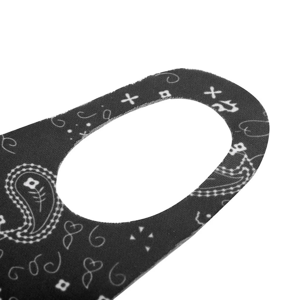 Маска для лица Мужская многоразовая моющаяся тканевая Бандана с фильтром