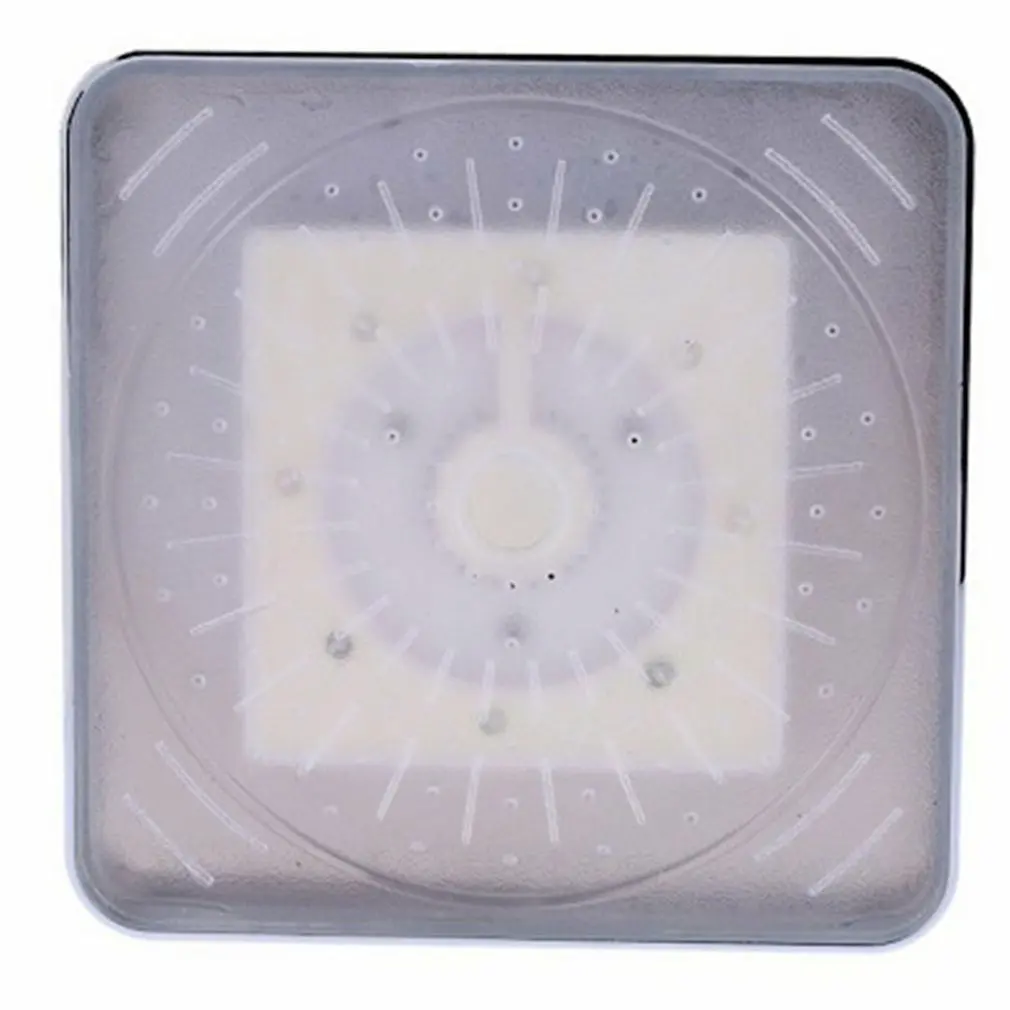 Насадка для душа Квадратный светодиодный смеситель ванны дождевая насадка из