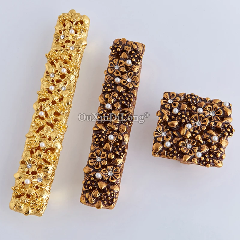 4 шт. ручки для мебели и шкафа с кристаллами|Ручки шкафа| |