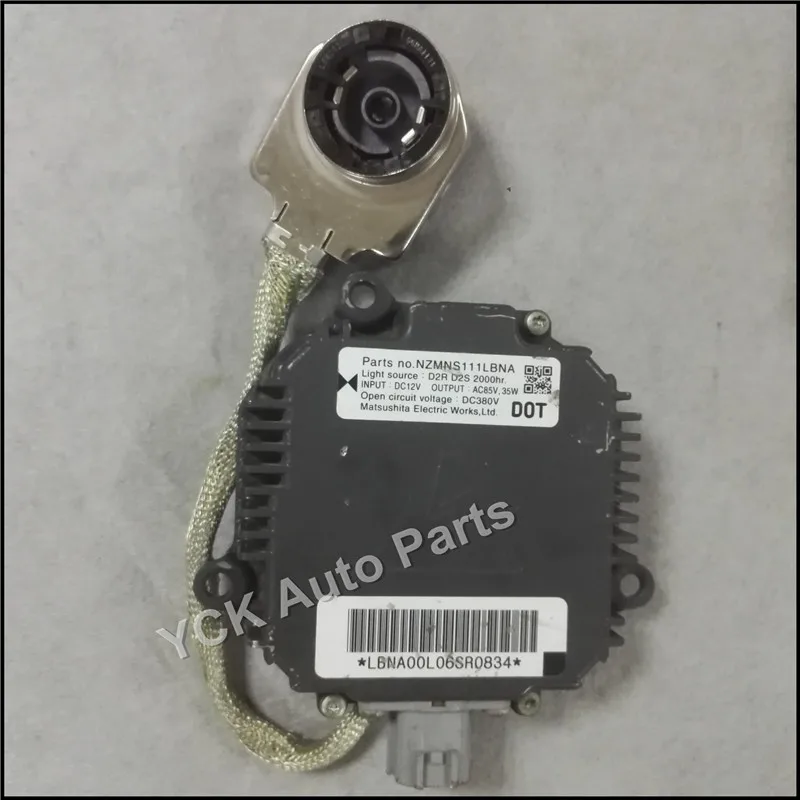 1 шт. YCK оригинальный D2S D2R Xenon б/у головной светильник HID балласт NZMNS111LANH NZMNS111LBNA