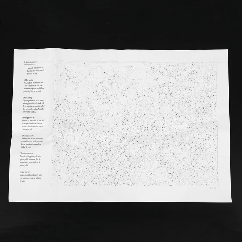 DIY масляная краска для рисования по номерам Набор изображений на холсте ручная