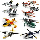 Игрушки Disney Pixar Самолеты No.7 пыльный крофоппер металлический Литая игрушка самолёт 1:55 Pixar самолёт мобилизационная игрушка подарок бесплатная доставка