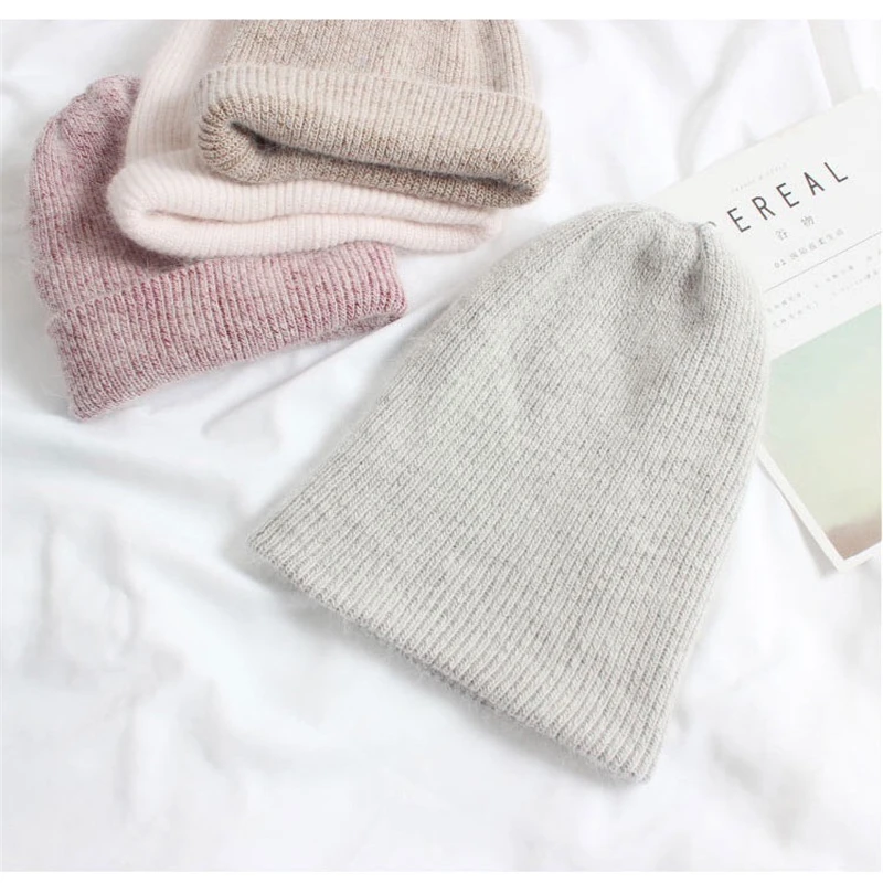 2019 новая осенняя и зимняя шапка из кроличьего меха Женская ветрозащитная теплая