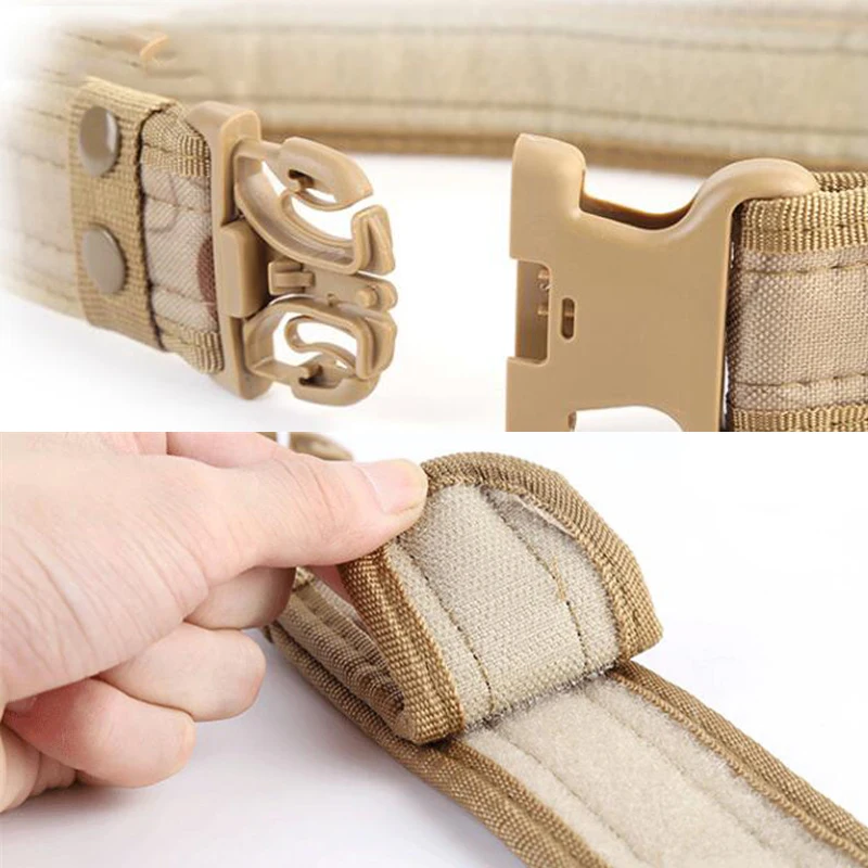 Ремень Камуфляжный с быстроразъемной пряжкой армейский