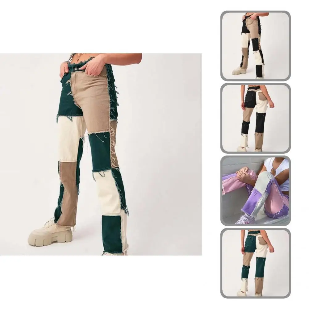 

Эластичные удобные узкие джинсовые брюки с высокой талией, женская одежда