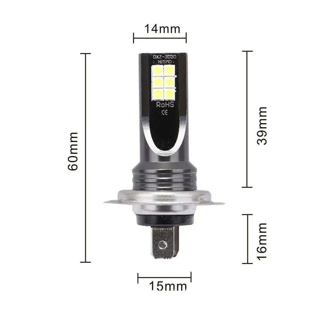 

Car Mini Headlight Kit Bulb Set White 6000K Motorcycle Signal