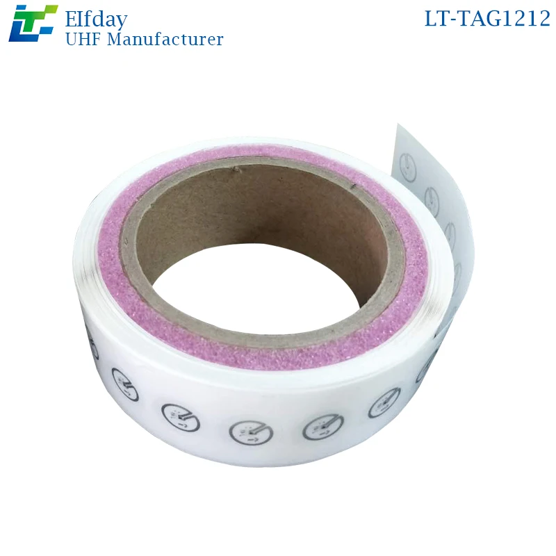 100Pcs RFID Electronic Tag Ultra High Frequency J41 Small Round RF 915M Passive 6C Close Range Monza4 Chip | Безопасность и защита