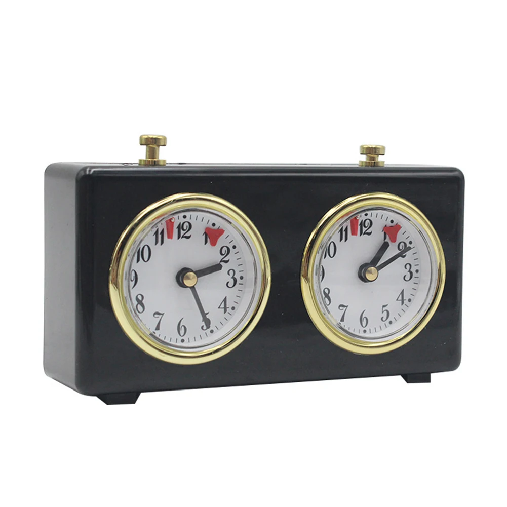 

Retro Timer - Wind-Up Mechanical Chess Clock Gift Analog Chess Games Clock Needed Timer Competition Count Up Down Analog Tool