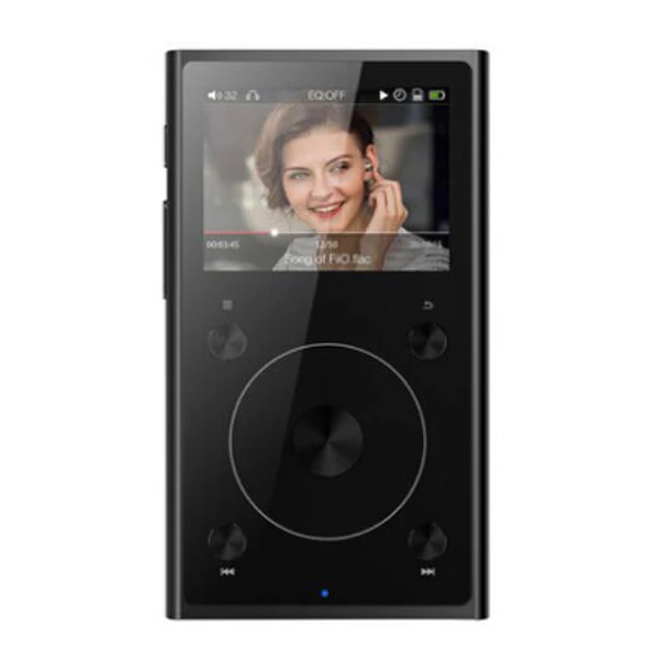 FIIO X1II X1 II 2-го поколения 192 кГц/32 бит двухрежимный Bluetooth 4,0 портативный музыкальный плеер с высоким разрешением без потерь D/A - Цвет: Black