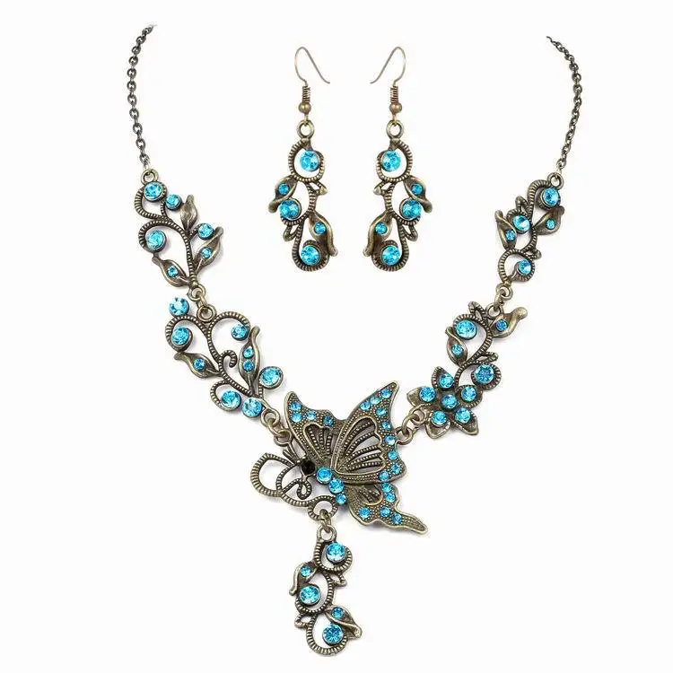 Женский комплект украшений в африканском стиле массивное ювелирное изделие