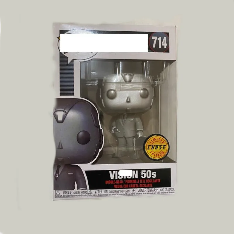 

Hot POPS Movie Vision Action Figures Toys 714 718# Avengers Model Toys for Children