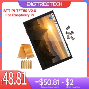 Дисплей для 3D принтера, Raspberry Pi 3 3B Plus 4B, Модель B 800x480, 5 дюймов