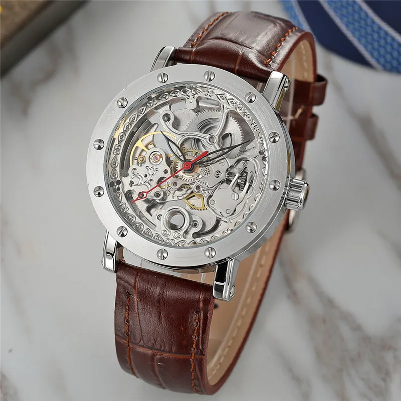 Часы наручные FORSINING Мужские механические автоматические спортивные брендовые