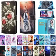 Phone Case For Samsung Galaxy A03S A82 A22 A32 A02 X Cover 5 S21 S20 FE A12 A21S A51 A71 5G 4G Wallet Flip Protect Cover D03D