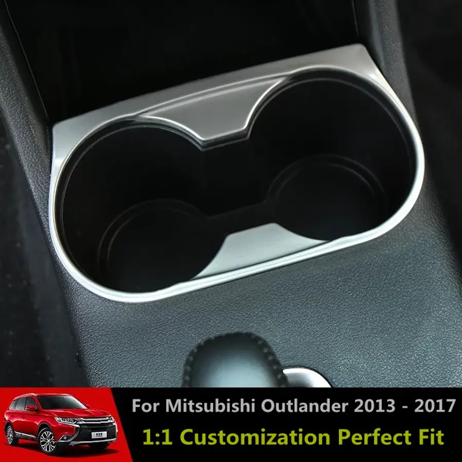 ABS переднее сиденье рамка держателя стакана воды декоративная накладка для Mitsubishi