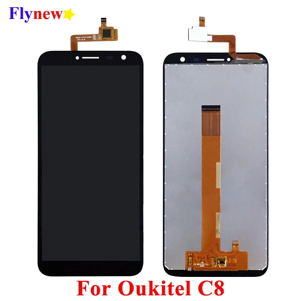 ЖК дисплей для Oukitel C8 сенсорный экран Pantalla дигитайзер сборка запасная часть с
