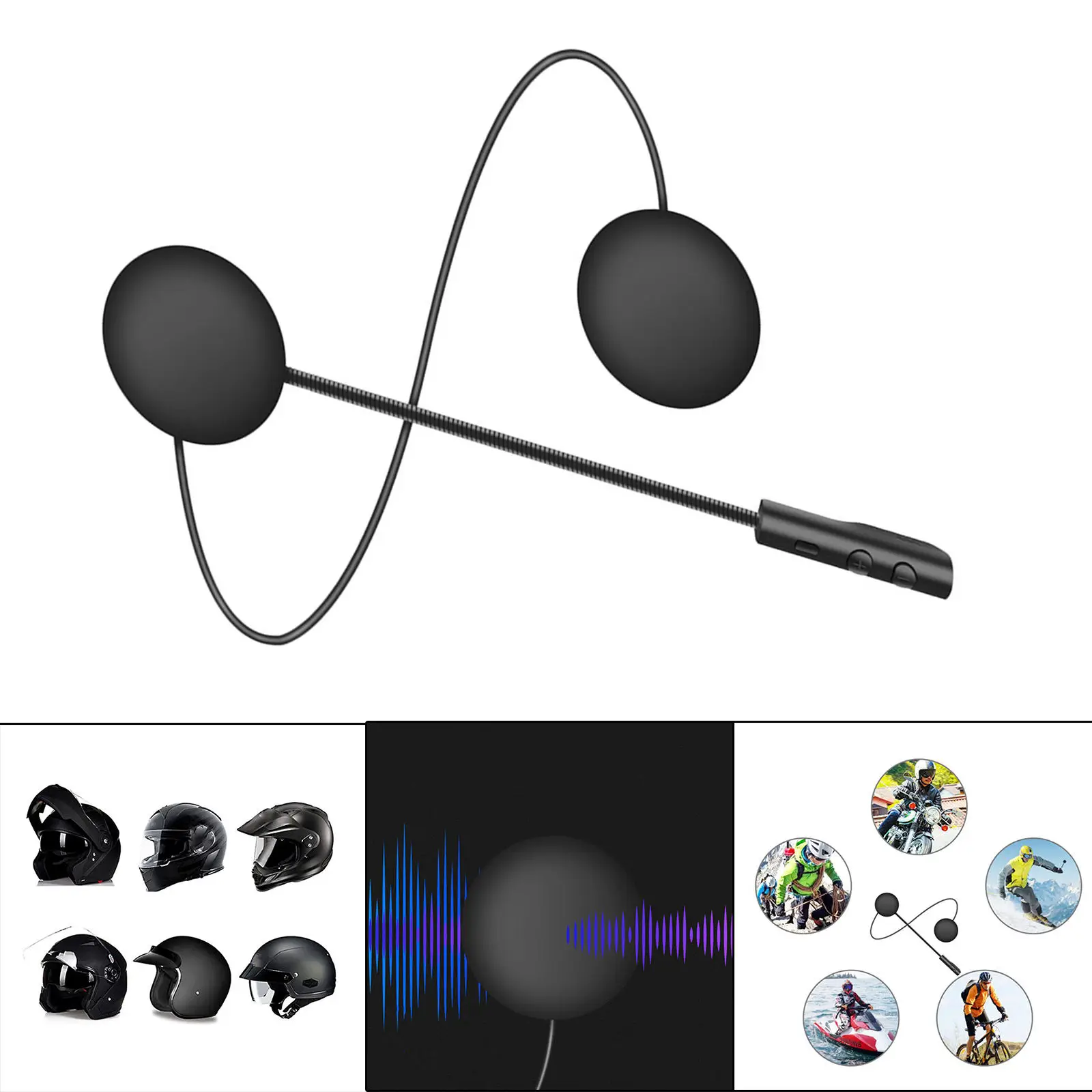 

Bluetooth Headset Outdoor Music Call Control Riding Skiing Off Road
