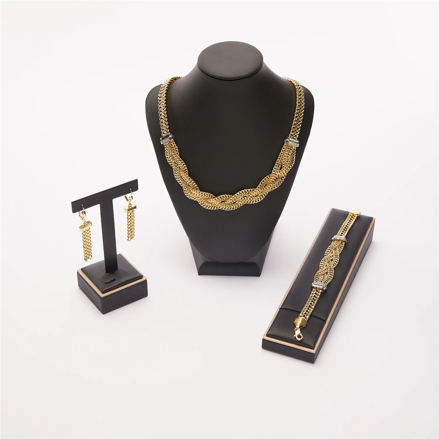 Алжирский Лидер продаж аксессуары Свадебный модный набор ювелирных изделий из