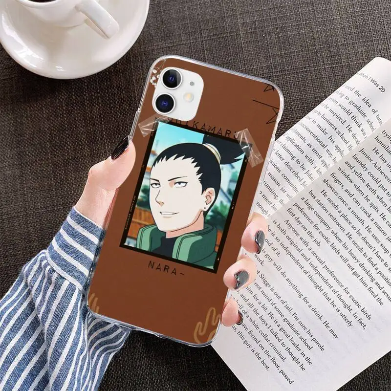 

Naruto shippuden shikamaru Phone Case for iphone 12 pro max 11 pro XS MAX 8 7 6 6S Plus X 5S SE 2020 XR cover