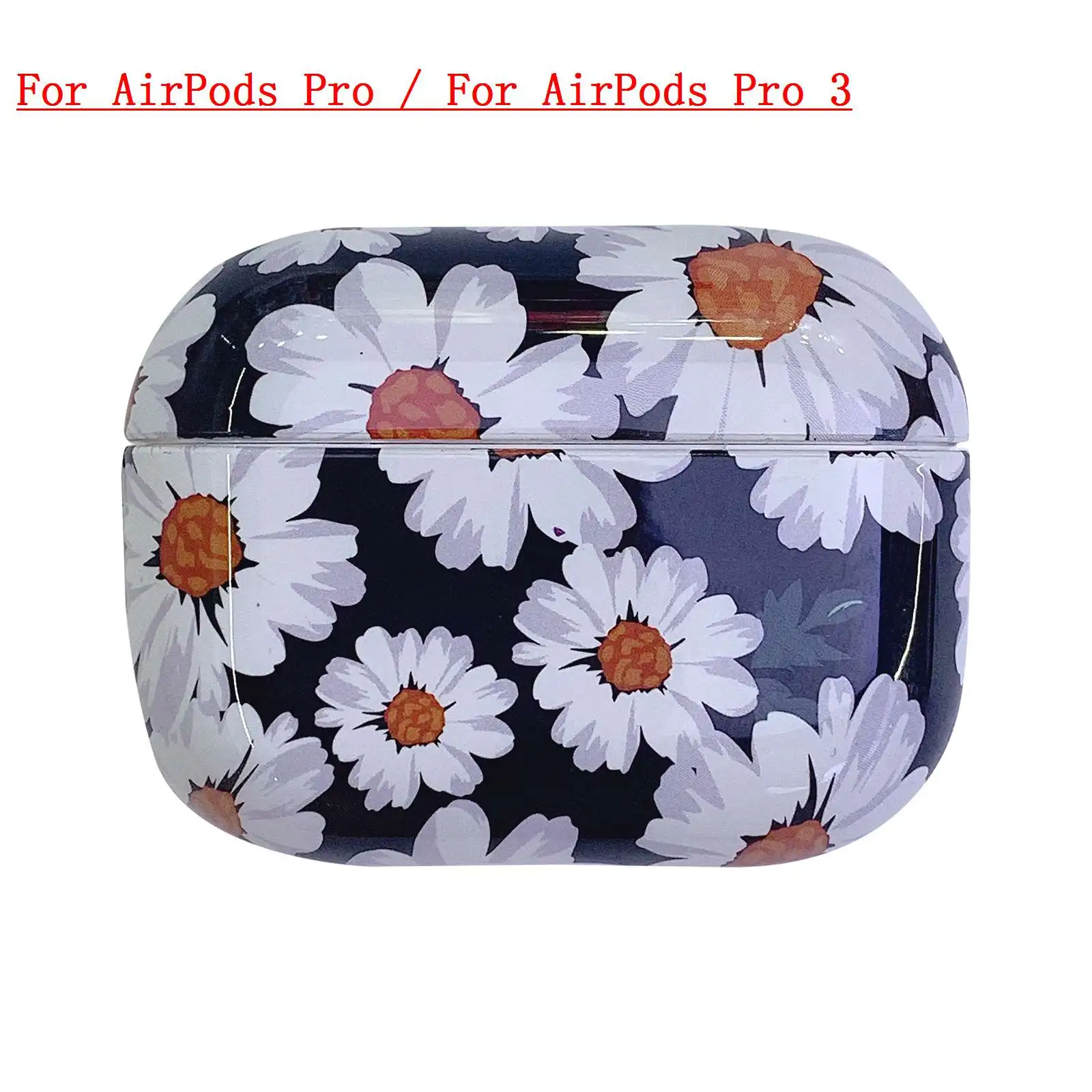 B7 For AirPods Pro Для AirPods Pro для переноски 1/2/3 чехол роскошный цветной чехол с цветочным рисунком для AirPods Беспроводной наушники чехол жесткий чехол fundas - Цвет: B7 For AirPods Pro