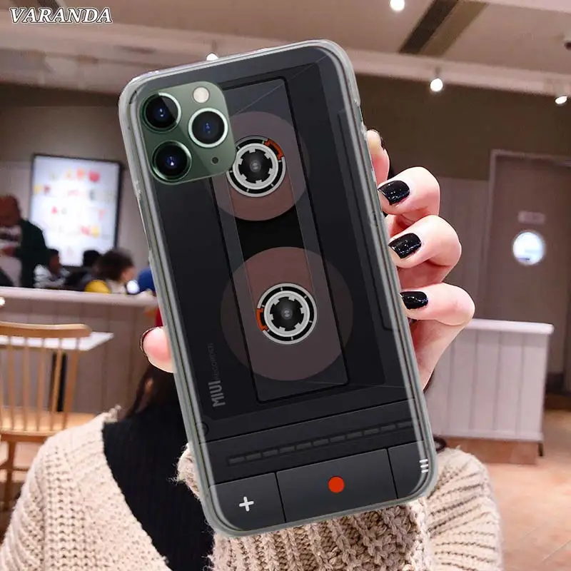 

Vintage Tape Camera Gameboy Phone Case For iPhone 12 Mini 11 Pro SE 2020 X XS Max XR 7 8 6 6S Plus Hard Back Cover Coque Fundas